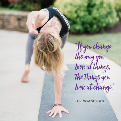 If you change the way you look at things, the things you look at change.